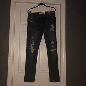 Abercrombie Perfect Stretch Dark wash jeans